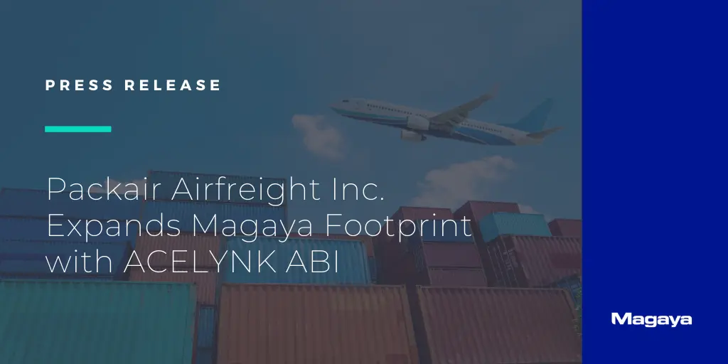 Packair Airfreight Inc. Expands Magaya Footprint with ACELYNK ABI